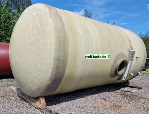 P134 gebrauchter 40.000 L Polyestertank GFK-Tank doppelwandig AHL-Tank ASL-Tank Soletank Chemietank Bild 3