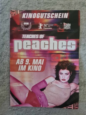 Kino Gutschein Teaches of Peaches 2x Bild 2