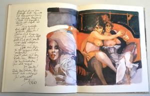 Michael Mänz_Lettres D amour, Kunstbuch signiert von 1981 Bild 2
