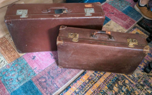 alte Koffer, original, Retro, Vintage Bild 2