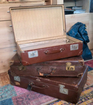 alte Koffer, original, Retro, Vintage Bild 1
