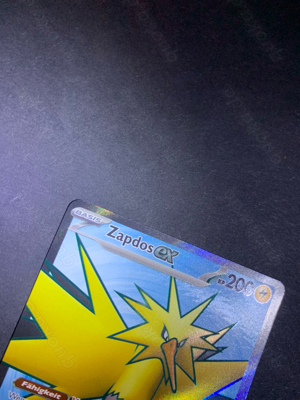 Zapdos ex 192 165 Pokemon karte  Bild 4
