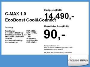 Ford C-Max 1.0 EcoBoost CoolConnect LM W-Paket Navi Bild 2
