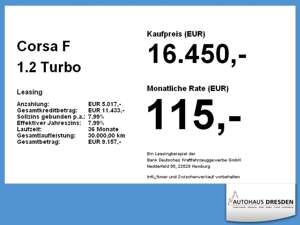 Opel Corsa F 1.2 Turbo Edition FLA LM KAM LED PDC Bild 4