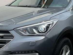 Hyundai SANTA FE blue Premium 4WD+LEDER+NAVI+360Grad Bild 5