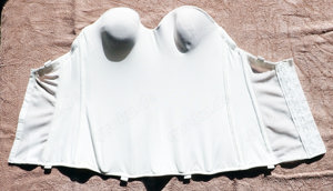 Brautkleid mit Unterrock und kleinen Umhang Schleier Größe 34 Bild 5