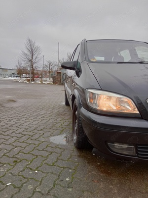 Opel Zafira 7 Sitzer Standheizung Klimaanlage Rückfahrkamera Anhänger ankupplung  Bild 2