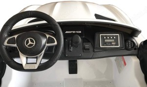 Elektro Kinderauto Mercedes GT R 2-Sitzer 2x35W 12V10Ah Akku EVA Bild 8