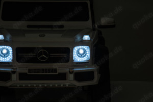 Elektro Kinderauto Mercedes G63 AMG 6 6 4x35W 12V7Ah Akku EVA Bild 9