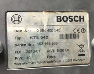 Bosch FSA 560, KTS 540 Diagnosegerät Bild 4