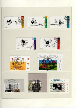 Bund Briefmarken Sammlung komplett gest. Jahrgang 2000   2003 Bild 9