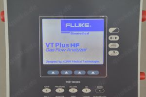Fluke Biomedical VT Plus HF Gas Flow Analyzer w Accessories (17965-68 E12) Bild 4
