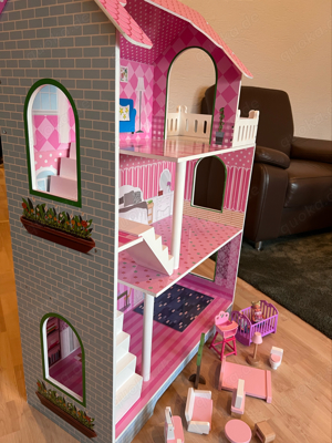 Puppenhaus mit möbel  Bild 6