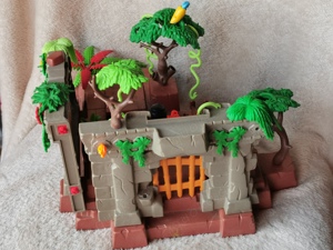 Playmobil: Dschungelruine***Inka Tempel***mit Zubehör Bild 8