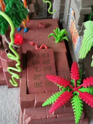 Playmobil: Dschungelruine***Inka Tempel***mit Zubehör Bild 6