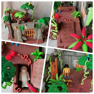 Playmobil: Dschungelruine***Inka Tempel***mit Zubehör Bild 1