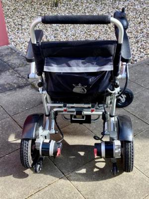 Leicht Elektrischer Rollstuhl Faltbar Schwerlast Power Rollstuhl Bild 2