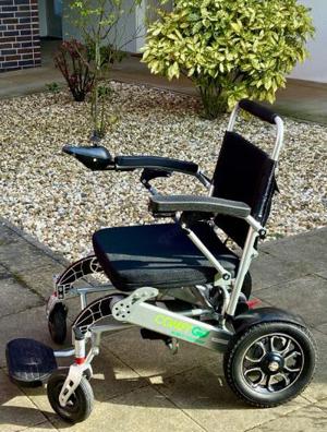 Leicht Elektrischer Rollstuhl Faltbar Schwerlast Power Rollstuhl Bild 4