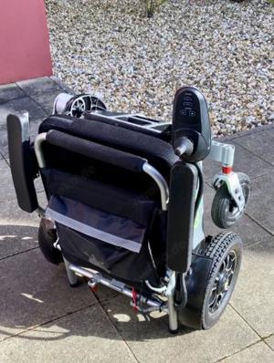 Leicht Elektrischer Rollstuhl Faltbar Schwerlast Power Rollstuhl Bild 6
