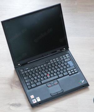 IBM Lenovo Notebook ThinkPad T43 1GB RAM 60GB HDD ATi Grafik Type 2669 defekt