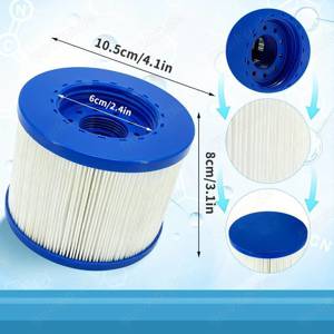 Filterpatronen - Kartuschen für aufblasbaren Whirlpool. Bild 1