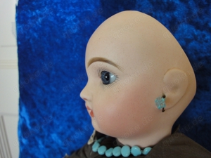 Antike Puppe Bebe Jumeau geschlossener Mund Paperweightaugen petite Jumeau Bild 8