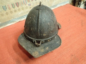 original englischer bürgerkrieg armee rüstung hummer schwanzhelm - cromwellian Bild 1