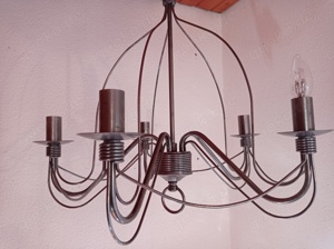 Kronleuchter Gospel Ikea, Deckenlampe,Leuchte,Lüster,silber matt Bild 3