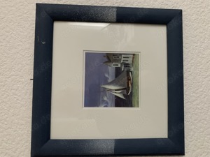 2 Bilder von Edward Hopper mit Rahmen Glas Bild 2