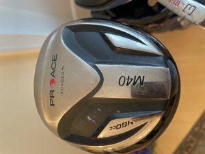 Golftasche Top Flite blau mit Schlägern Wilson Bild 3