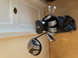 Golftasche Top Flite blau mit Schlägern Wilson Bild 5