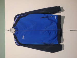 Jako Trainingsanzug Zipper Größe S Blau Schwarz mit Taschen Bild 1