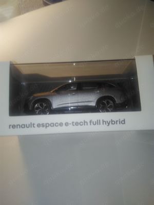 Model Auto Renault Espace e-tech full hybrid, 1:43 Modell OVP Bild 1