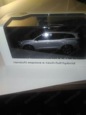 Model Auto Renault Espace e-tech full hybrid, 1:43 Modell OVP Bild 6