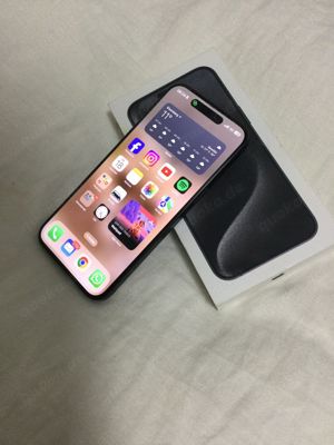 Apple Iphone 15 pro max schwarz
