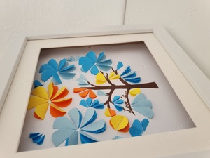 Bild aus Papier, Handgefertigt, Unikat  Bild 3