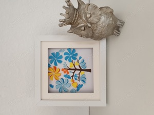 Bild aus Papier, Handgefertigt, Unikat  Bild 5