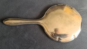 Silber Handspiegel, (1934) mit leichten Macken Bild 2