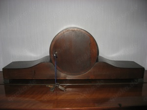 Große Gewölbte Kaminuhr von Haid, 20er Jahre Bild 2