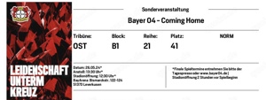 Bayer Leverkusen 26.5.2024 tickets