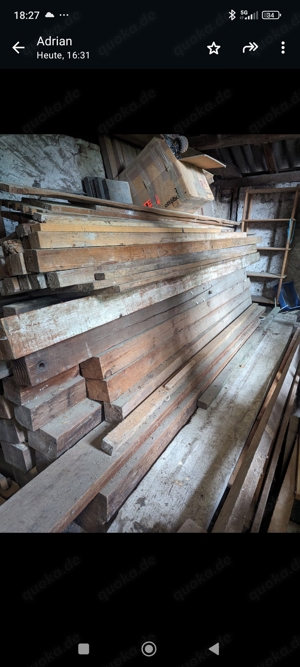 Holz Balken alt  Bild 1