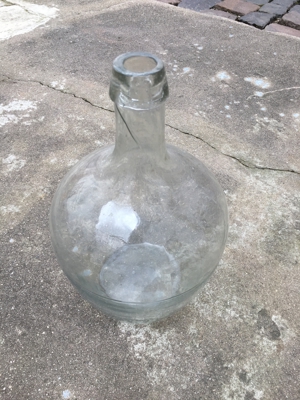 Glas Ballon Flasche ca. 5 Liter