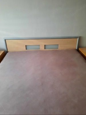 Schlafzimmer Schrank und Bett inkl. 2 x Lattenrost (Segmüller) Bild 1