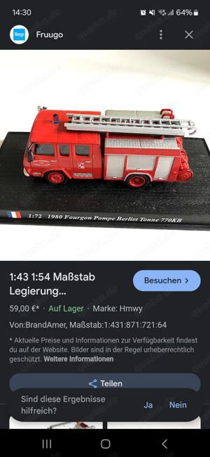 Top Delprado Feuerwehrmodelle Neu und Original !! Bild 3