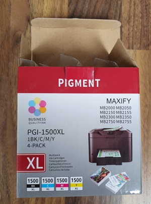 Druckerpatronen PGI-1500 XL Bild 1