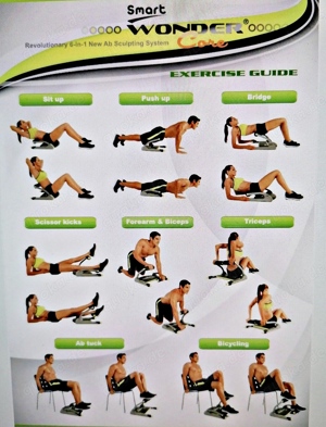 Smart Wonder Core Fitnessgerät Knie- Beintrainer  Bild 3