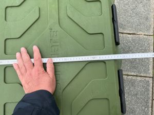 Q-Line Water-resistant Storage Box 79x54,5x42,5cm Outdoor Camping Wandern Urlaub Berge Vorräte Bild 4