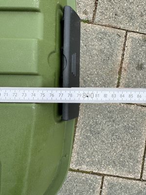 Q-Line Water-resistant Storage Box 79x54,5x42,5cm Outdoor Camping Wandern Urlaub Berge Vorräte Bild 7