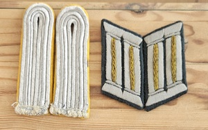 Original WWII Schulterklappen Schulterstücke 
