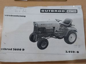 Gudbrod 2600D Traktor mit Hydraulik, Zapfwelle, Anhängerkupplung Bild 7